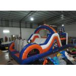 Inflatable Pirate Obstacle Course Jump House , Games Obstacle Course Bouncer 8 X 4 X 3.5m for sale