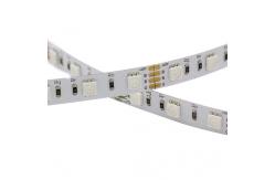 China Full color IC led strip 18w / m built - in IC 5050 Flexible LED Strip Lights with 3m tape on the back supplier