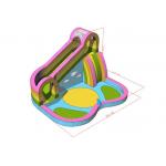 Quadruple Stitching Family Inflatable Bouncer With Pool