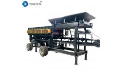 China High Degree Automation Screening Machine Mud Stone Separation In Construction Waste Treatment supplier