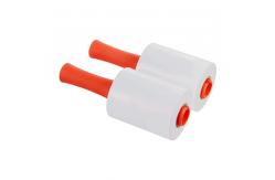 China Mini Handheld LLDPE Stretch Wrap Film Rotating Handles Dispenser For Cartons Wrap supplier