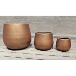 Frost Resistant Fiberclay Planter Customized For Garden's Aesthetics And Durability for sale