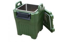 China Military 40L Insulated Soup Carrier Stackable Square With SS Inside supplier