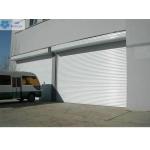 0.7mm Aluminium Automatic Roll Up Interlocked Slat Garage Door for sale