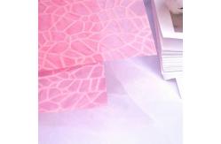 China 100% Polyester 85GSM 3D Embossed Gift Wrapping Paper 60 Sq Ft Wrapping Paper supplier