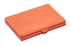 China Slim And Compact Snap Closure Name Card Case supplier