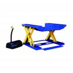 Auto Zero Low Profile Electric Scissor Lift Table For Pallets Load By Pallet Truck  1.5ton for sale
