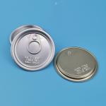 206 Full Open Aluminum EOE 0.245mm Easy Open Can Lids for sale