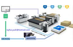 China Multi Function Die Cutting And Creasing Machine / Digital Printing Machine Uv Ink supplier