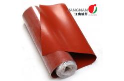 China Fireproof Curtain Application Of Silicone Coated Fiberglass Fabric supplier