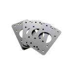 Iso2768-Mk Length 1000mm Aluminum Plate Parts ANSI Cnc Fabrication Parts for sale