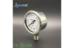 China pressure gauge for water wide medium with measuring range 0~60MPa supplier