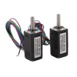 1.8 Degree Hybrid Stepper Motor 14mm Diameter Micro 2 Phase D Shaft 6.6V for sale
