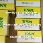Japan Origin KSM 62204-2RS Rubber Sealed Deep Groove Ball Bearing 20 x 47 x 18 mm for sale