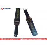 Manual Metal Hand Held Security Detector 20cm Area With Sound / Vibration Alarming for sale