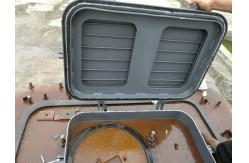 China Marine Ships Engine Room Skylight Hatch Marine Steel Weathertight Hatch Covers supplier