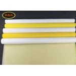70T 80T 90T 200 Screen Printing Mesh Roll , Polyester Mesh Screen Acid Resistance
