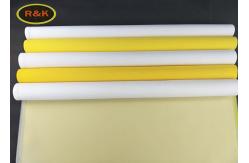 China 70T 80T 90T 200 Screen Printing Mesh Roll , Polyester Mesh Screen Acid Resistance supplier