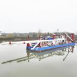 Customizable Cutter Suction Dredge Centrifugal Dredge Pump Type for Dredging with 100kW Cutter Head Power for sale