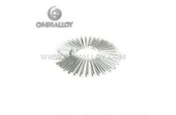 China Magnetic FeCrAl Alloy Aluchrom W Round Wire For Formed Tubular Heaters supplier