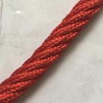 Climbing Net 6 Strands Combination Rope 16mm Polyester For Amusement Park for sale