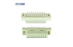 China Female PCB DIN 41612 Connector, Straight PCB Eurocard Connector supplier