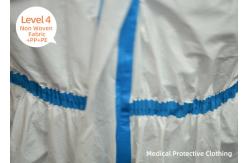 China Long Term Resistant Surgical Protective Gown / Disposable Isolation Clothes supplier