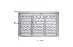 China Household Rectangular Custom Chocolate Molds Polycarbonate DIY Customized supplier