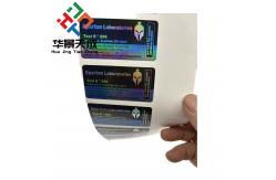 China Waterproof Glass Peptide Vials Labels Single Side Printing supplier