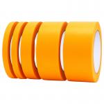 Yellow Painter Tape Anti-UV Adhesive Paper Tape Gold Washi Masking Tape For Painters for sale