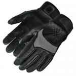 Hysafety Black Goatskin Fast Rope Gloves Kangaroo Leather Padded for sale