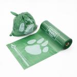 Heavy Duty Green Biodegradable Dog Waste Bags Leakproof Disposable for sale
