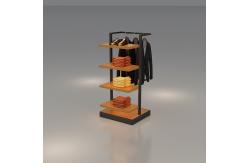 China Convenient Display Rack for Garment and Shoes Stores supplier