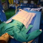 Inflation Medical Air Warming Thermal Blanket for sale