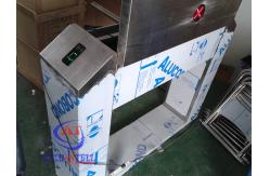 China Automatically Tripod Turnstile Gate , Rotary drop arm barrier Fingerprint Recognition Controlled supplier