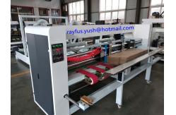 China All In Line One Carton Box Stitching Machine / Auto Folder Gluer Machine supplier