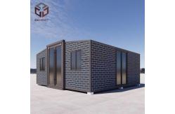 China 2200mm W Foldable Tiny House Container Mobile Home Hurricane Proof supplier
