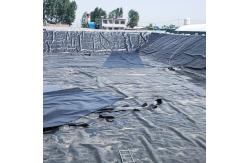 China Black HDPE Geomembrane Liner For Landfill Pond Lining And Waterproofing Projects supplier