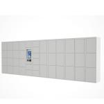 Customize Modern Outdoor Intelligent Coin Rfid Digital Parcel Delivery Locker for sale
