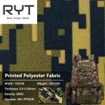 900×600 Yarn Printed Polyester Fabric 900D Digital Camo Fabric for sale
