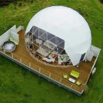 single heated luxury camping clear dome igloo party events tent manufacturer for sale