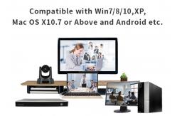 China USB 3GSDI HDMI 10X Broadcast Conference PTZ Camera 2.38MP supplier