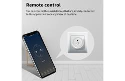 China US Plug Wifi Smart Wall Socket Home Automation Zigbee Wireless Outdoor Socket supplier