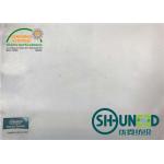 White Full Cross Spunlace Nonwoven Fabric with 100% Modified Fibre for sale