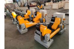 China 10 Ton Pipe Rotator Self Aligning For Wind Tower supplier