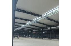 China Sturdy Steel Frame Buildings Construction Customized For Metallic Warehouse supplier