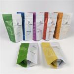 Food Powder Doypack Bags Herbal Incense Packaging AL 0.7C Herbal Stand Up Pouch for sale