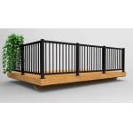 Handcrafted Custom Wrought Iron Balustrades Very Convenient To Clean For Home for sale