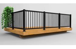 China Handcrafted Custom Wrought Iron Balustrades Very Convenient To Clean For Home supplier