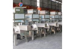 China Sweet Glutinous Commercial Corn Peeling Machine 500Kg / Hour Automatic supplier